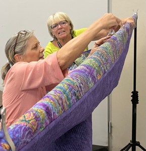 Windsor Quilters’ Guild volunteers
